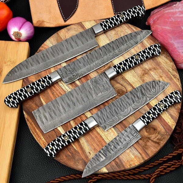 Halfdan Damascus Steel Knife