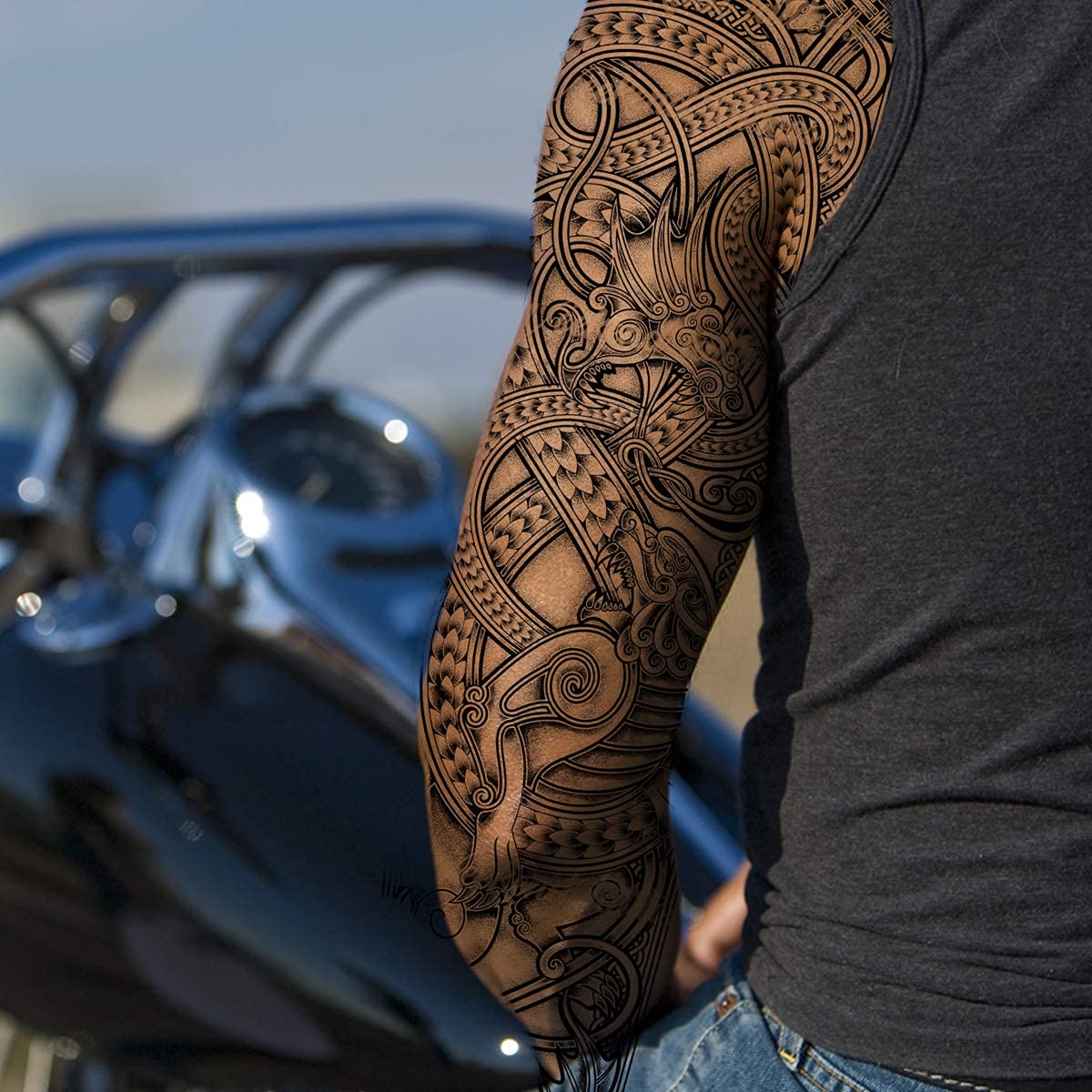 Viking Temporary Tattoo-Tales of Valhalla