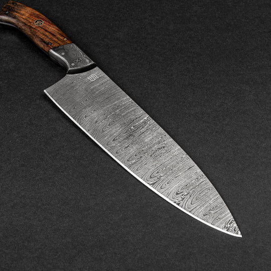 8-Inch Dark Walnut Chef Knife