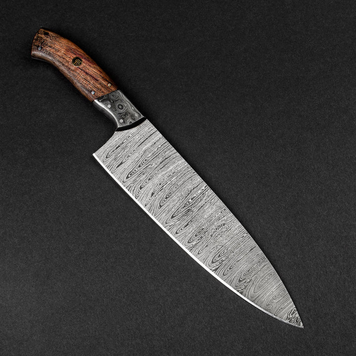8-Inch Dark Walnut Chef Knife