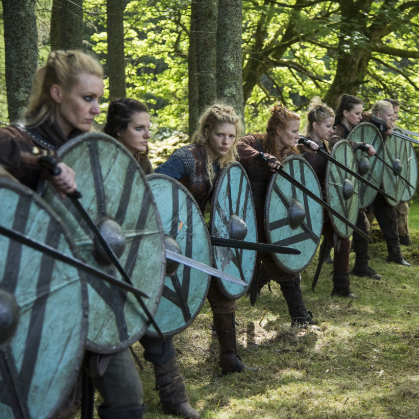 Lagertha Shieldmaiden Blue Shield