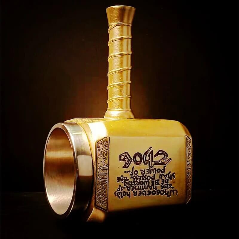 Mjolnir Thor Hammer Tankard Mug
