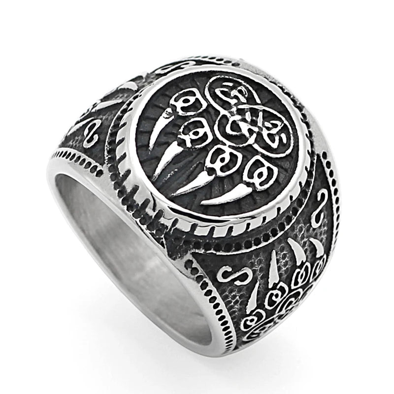 Norse Bear Paw Ring