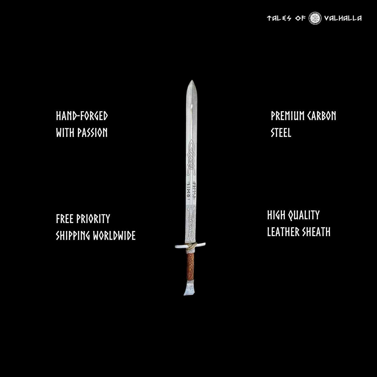 Norse Scabbard Viking Replica Sword