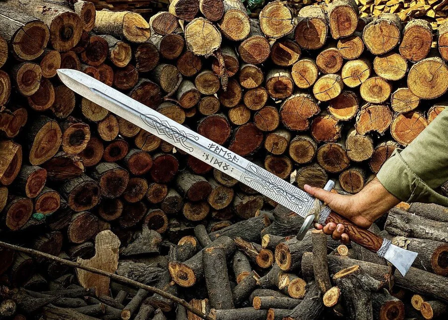 Norse Scabbard Viking Replica Sword