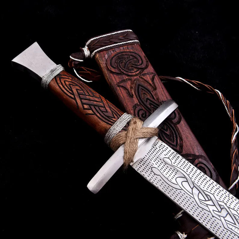 Norse Scabbard Viking Replica Sword