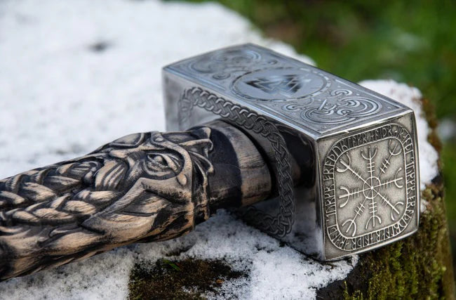 Carved Odin Hammer