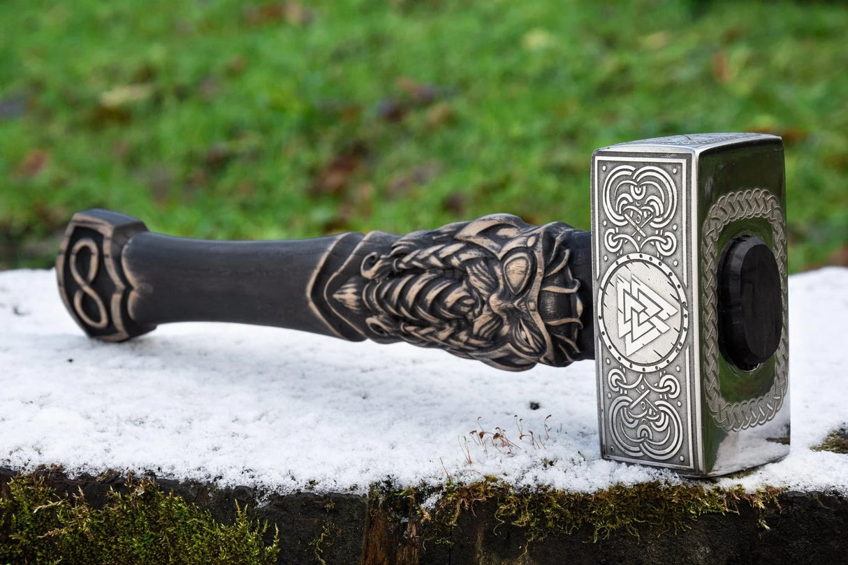 Carved Odin Hammer