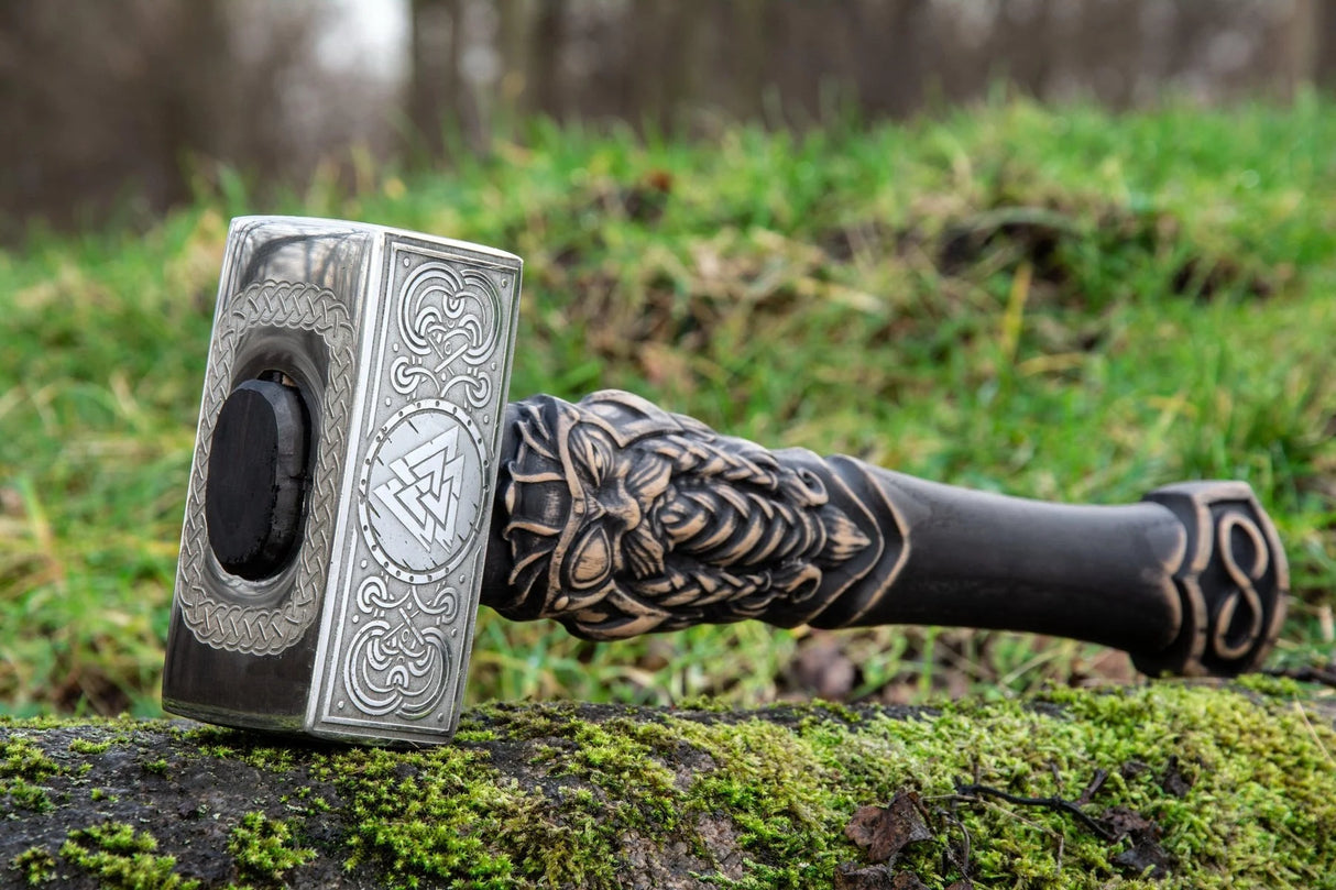 Carved Odin Hammer