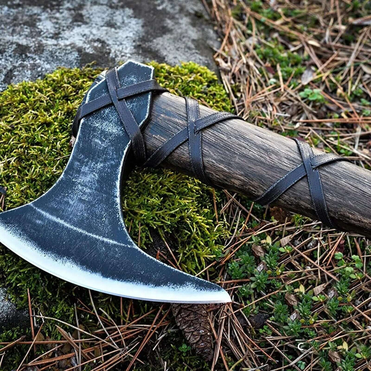 Ragnar Lothbrok Viking Bearded Axe