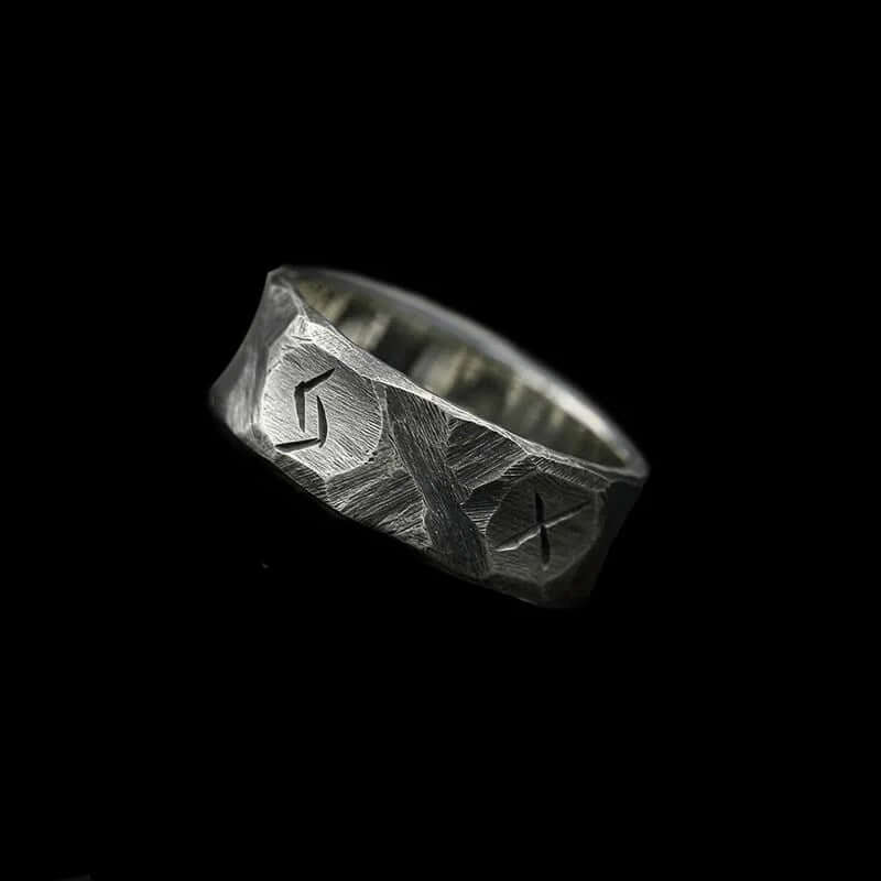 Rustic Runes Ring
