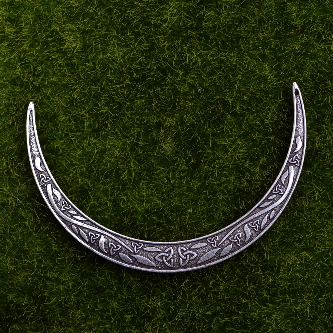 Shieldmaiden Crescent Moon Hair Stick Set