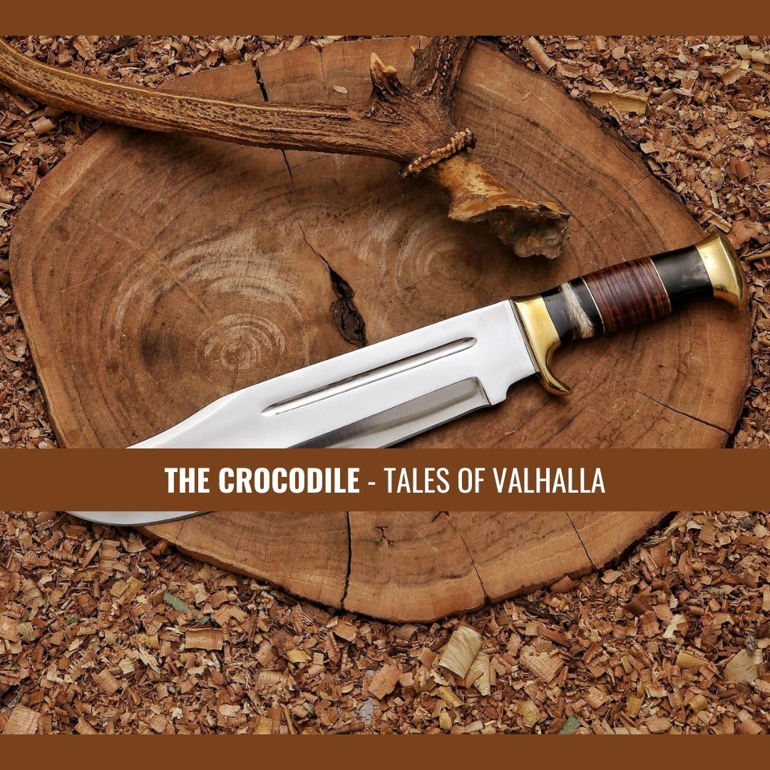 Crocodile Dundee Fixed Blade Bowie Knife-Tales of Valhalla