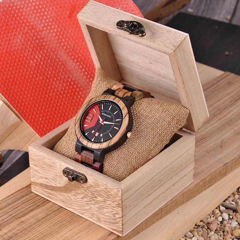 The Norse Viking Wood Watch