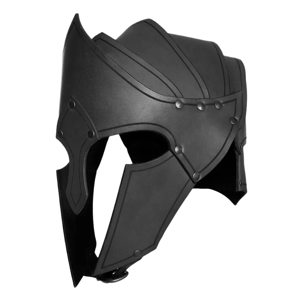 Vintage Nordic Leather Helmet