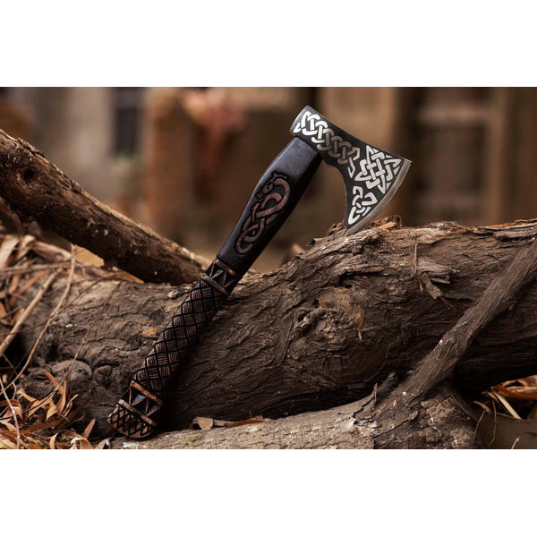 Celtic Knots Black Axe