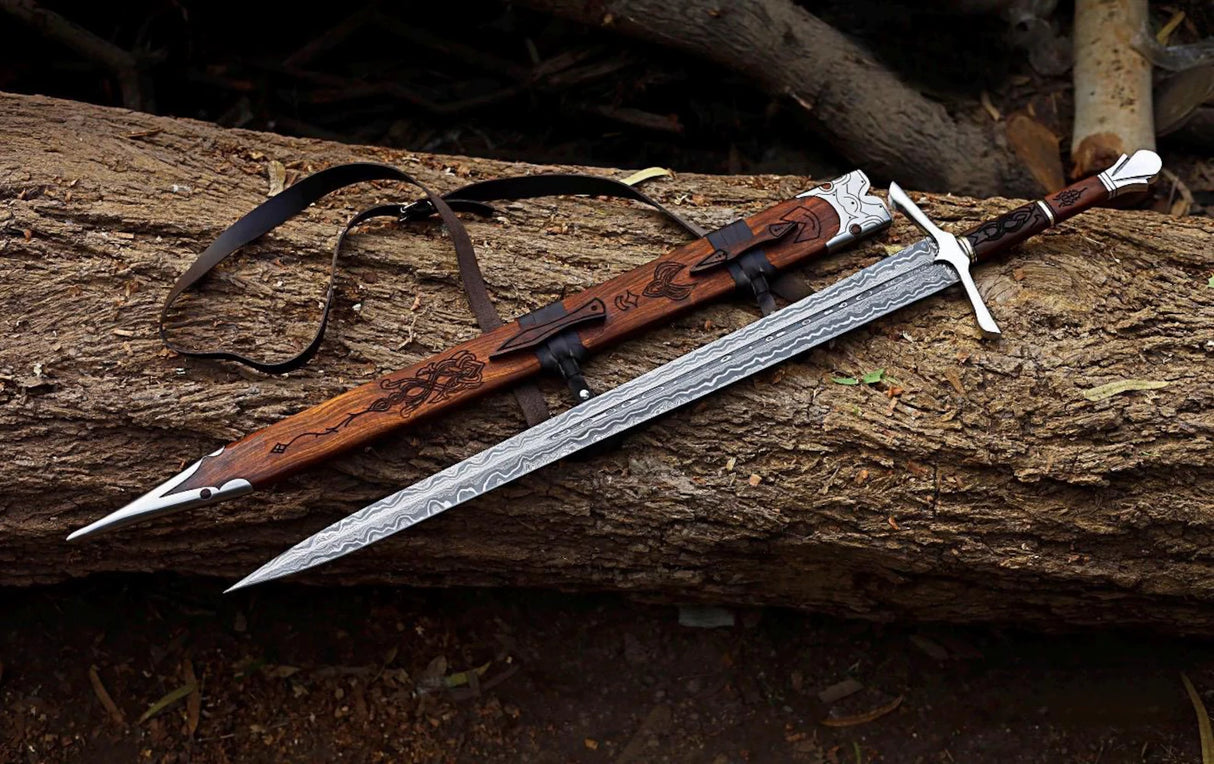Taurithil Damascus Steel Sword