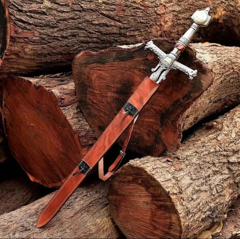 Norse Man Damascus Sword-Tales of Valhalla