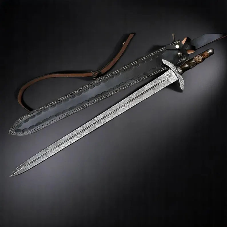 Fenrir’s Fang Damascus Sword