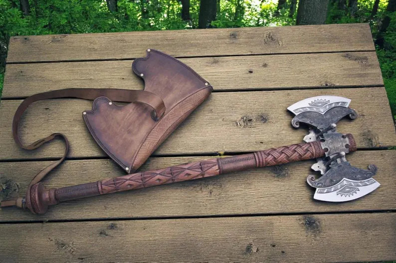 Old Sagas Double Head Axe