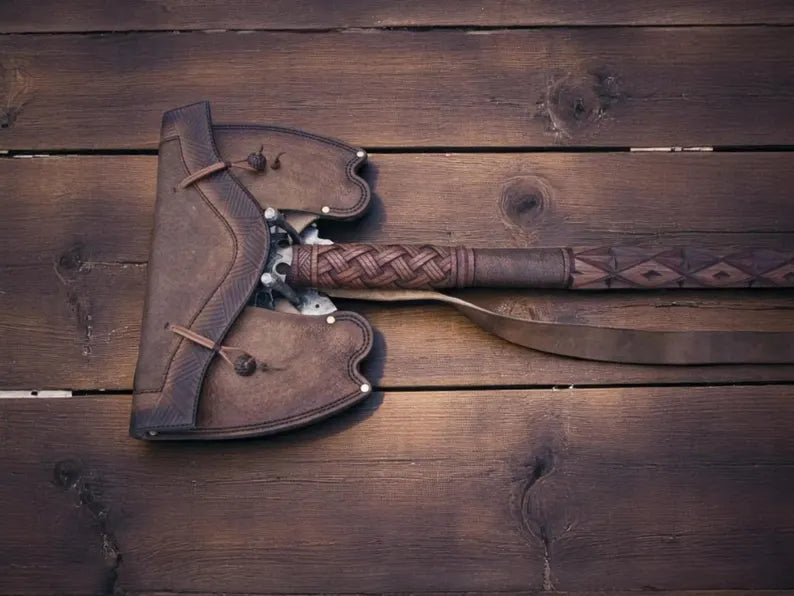 Old Sagas Double Head Axe