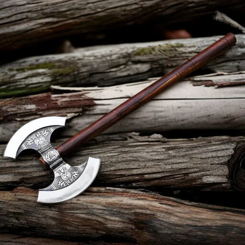 Eikþyrnir Celtic Double Blade Axe