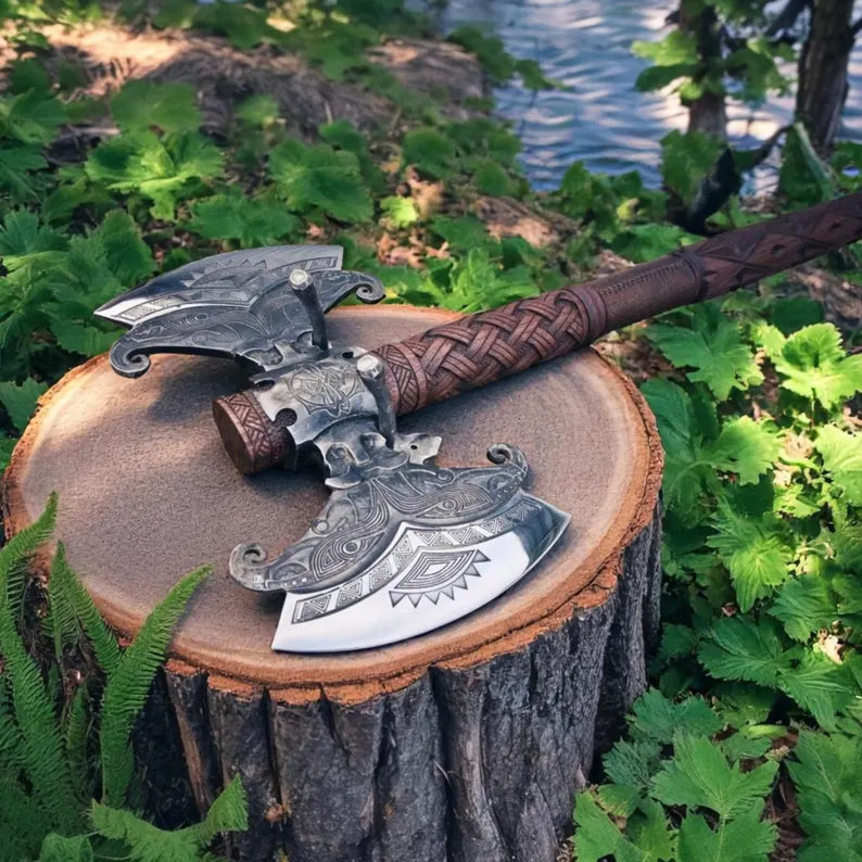 Old Sagas Double Head Axe