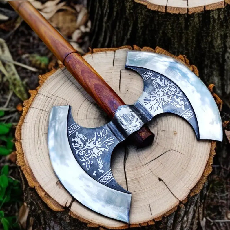 Eikþyrnir Celtic Double Blade Axe