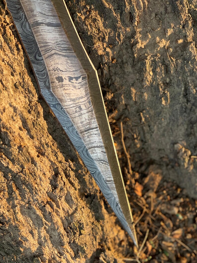 Epic Damascus Steel Sword