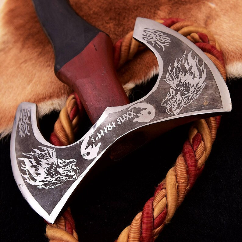 Fenrir Double Bladed Axe