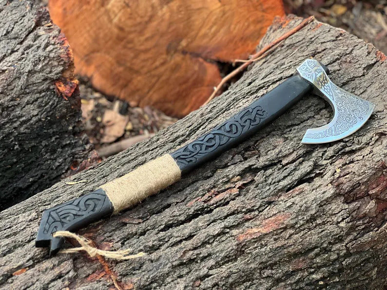 Old Norse Engraved Axe