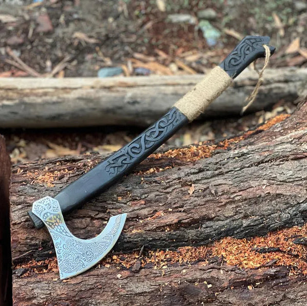 Old Norse Engraved Axe