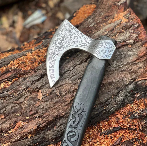Old Norse Engraved Axe