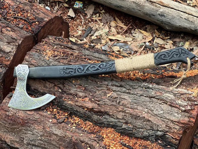 Old Norse Engraved Axe