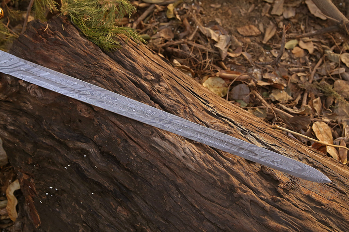 Norse Man Damascus Sword-Tales of Valhalla