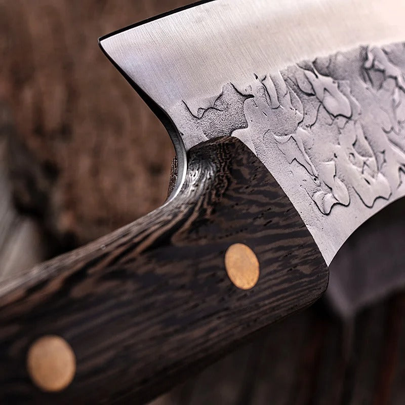 Arvid Wood Handle Chef Knife Set-Tales of Valhalla