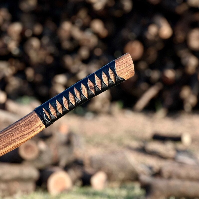 Valknut Forged Axe-Tales of Valhalla