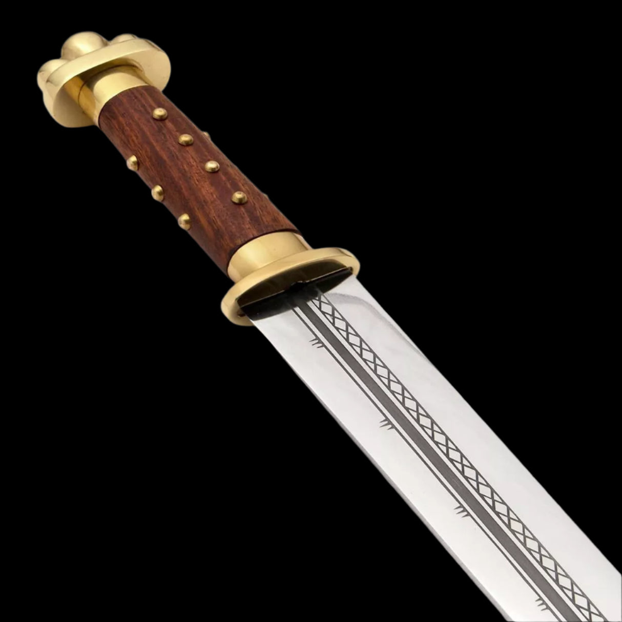 Anglo-Saxon Carbon Steel Seax Knife-Tales of Valhalla