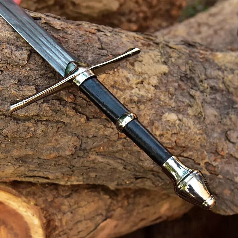 Járnfriðr Damascus Long Sword-Tales of Valhalla