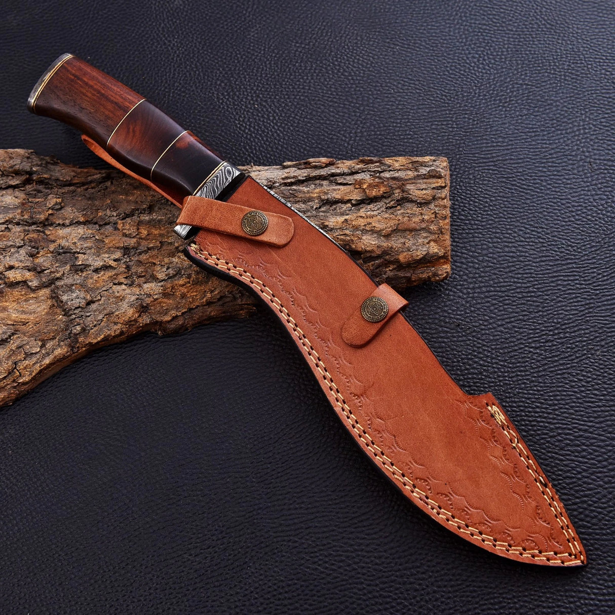 Damascus Steel Survival Knife