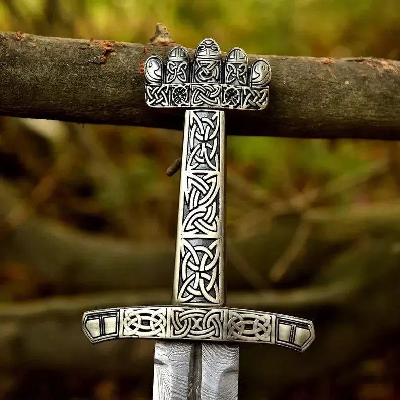The Gunnar Damascus Sword-Tales of Valhalla