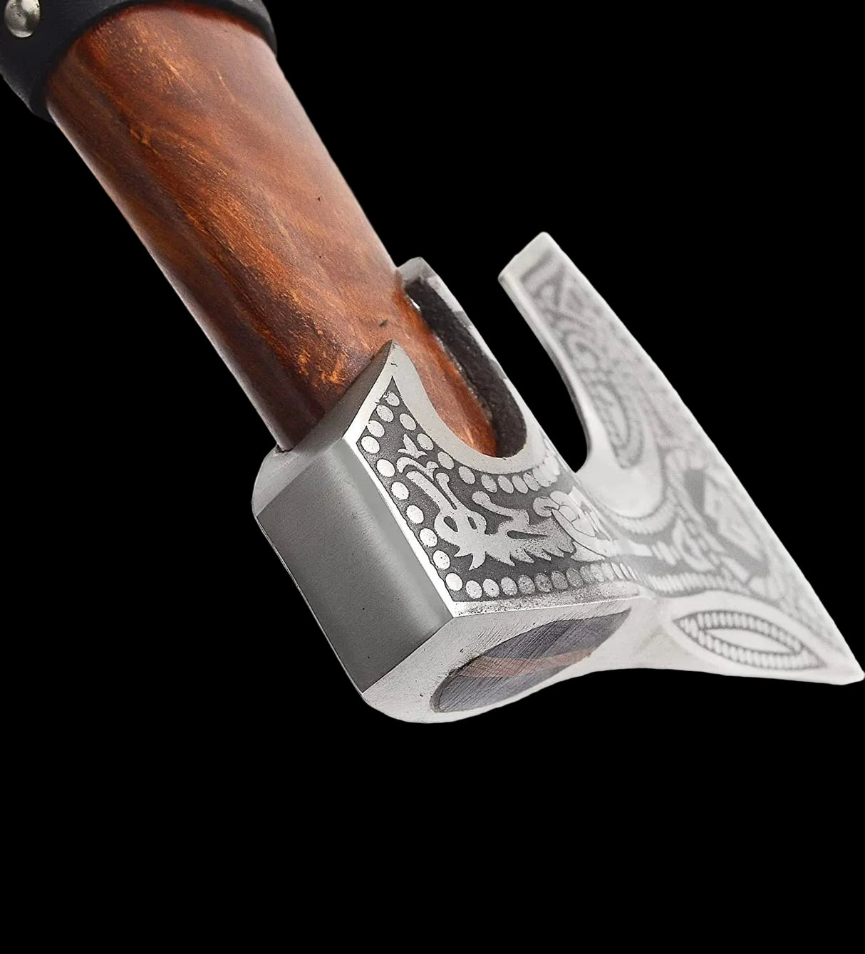 Celtic Valknut Engraved Axe