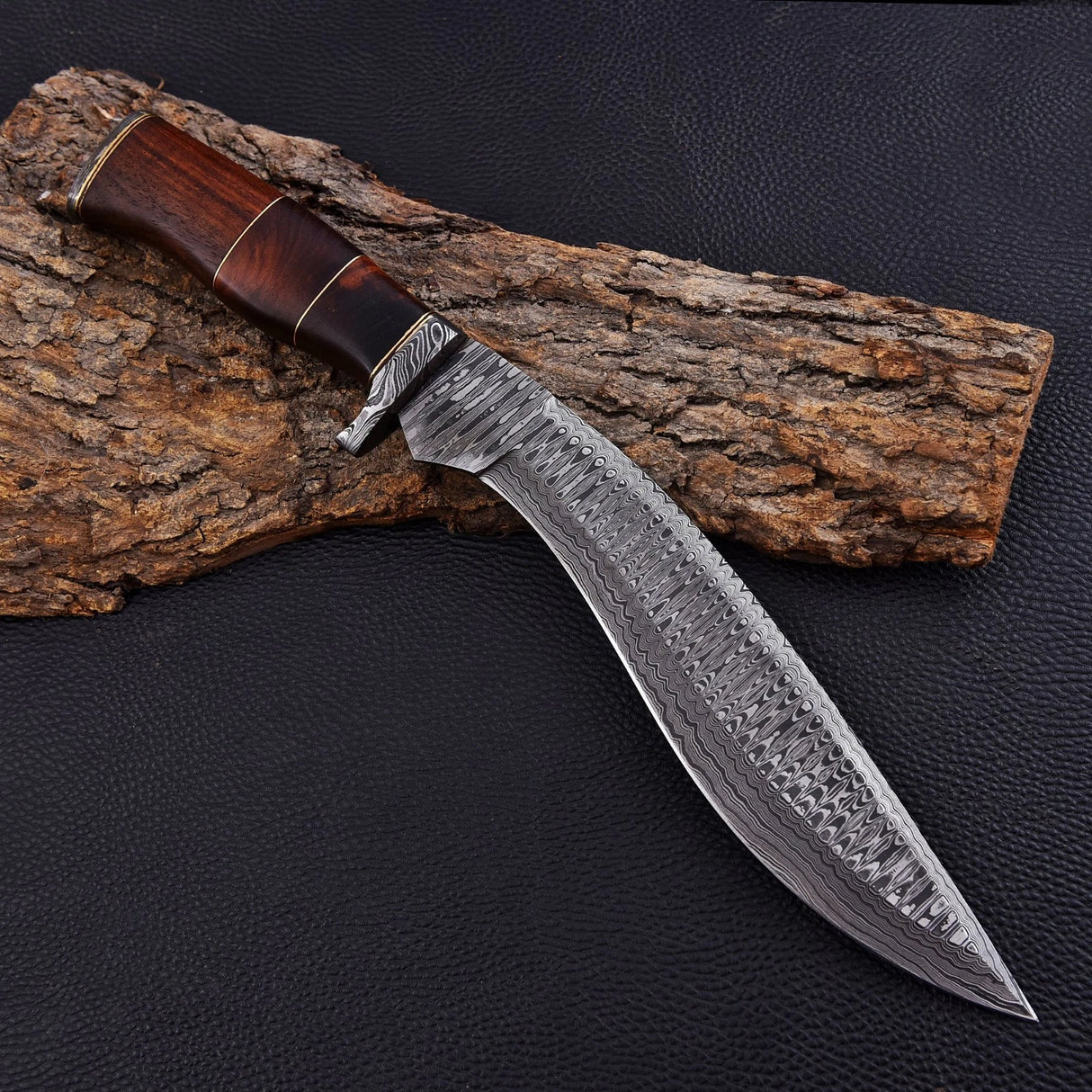 Damascus Steel Survival Knife