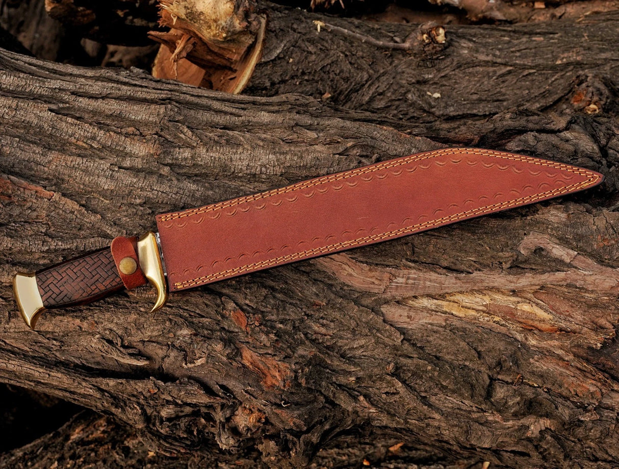 Nålbinding Seax Knife