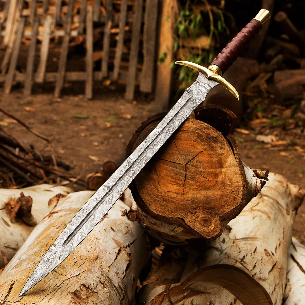 Sinni Damascus Sword-Tales of Valhalla