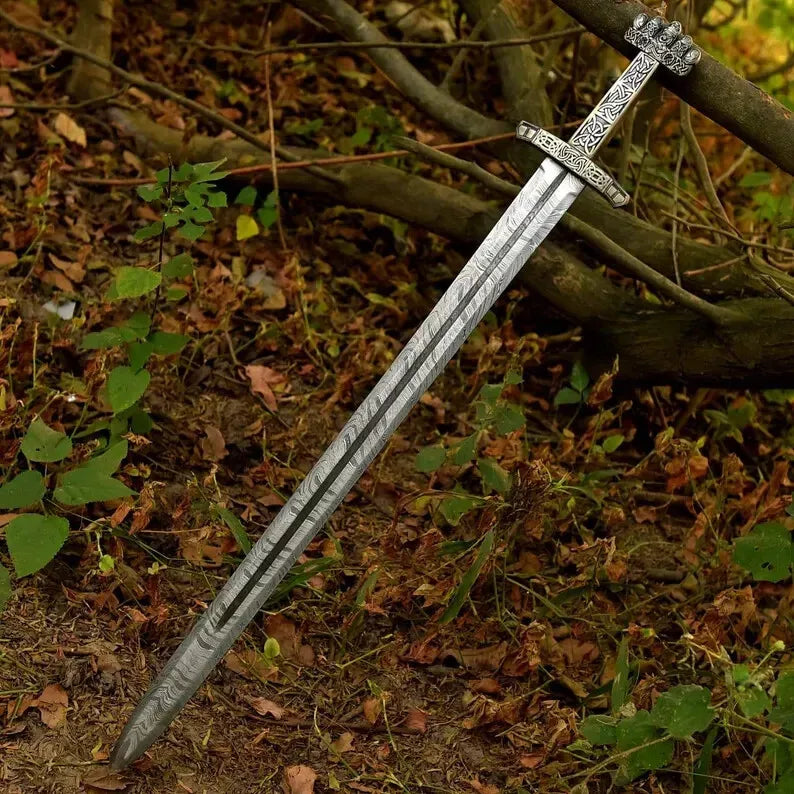 Valhalla Fire Damascus Sword-Tales of Valhalla