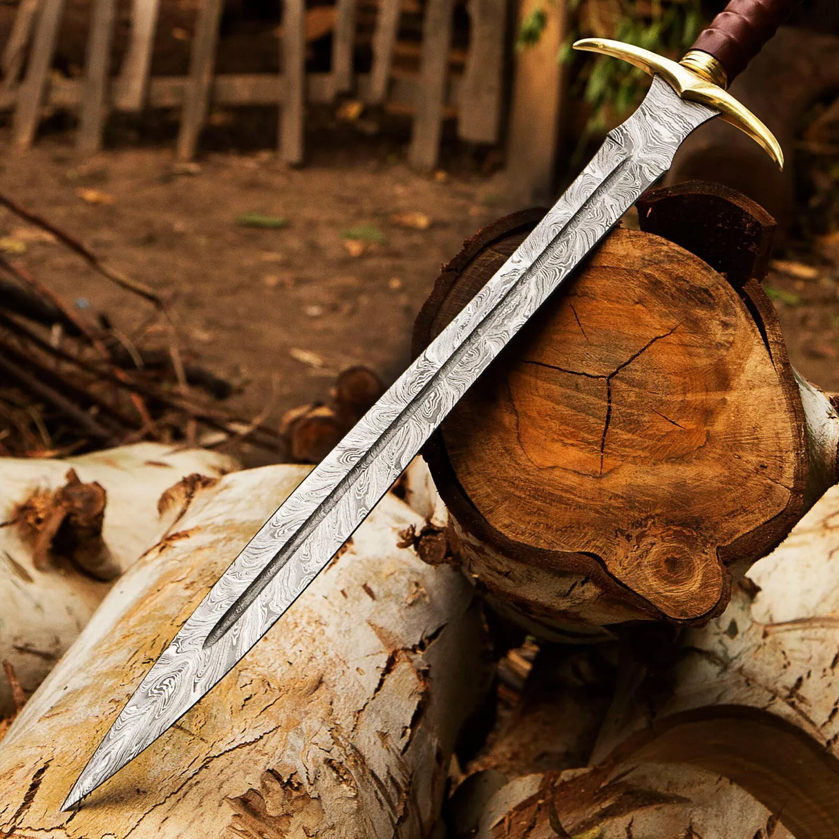 Sinni Damascus Sword-Tales of Valhalla