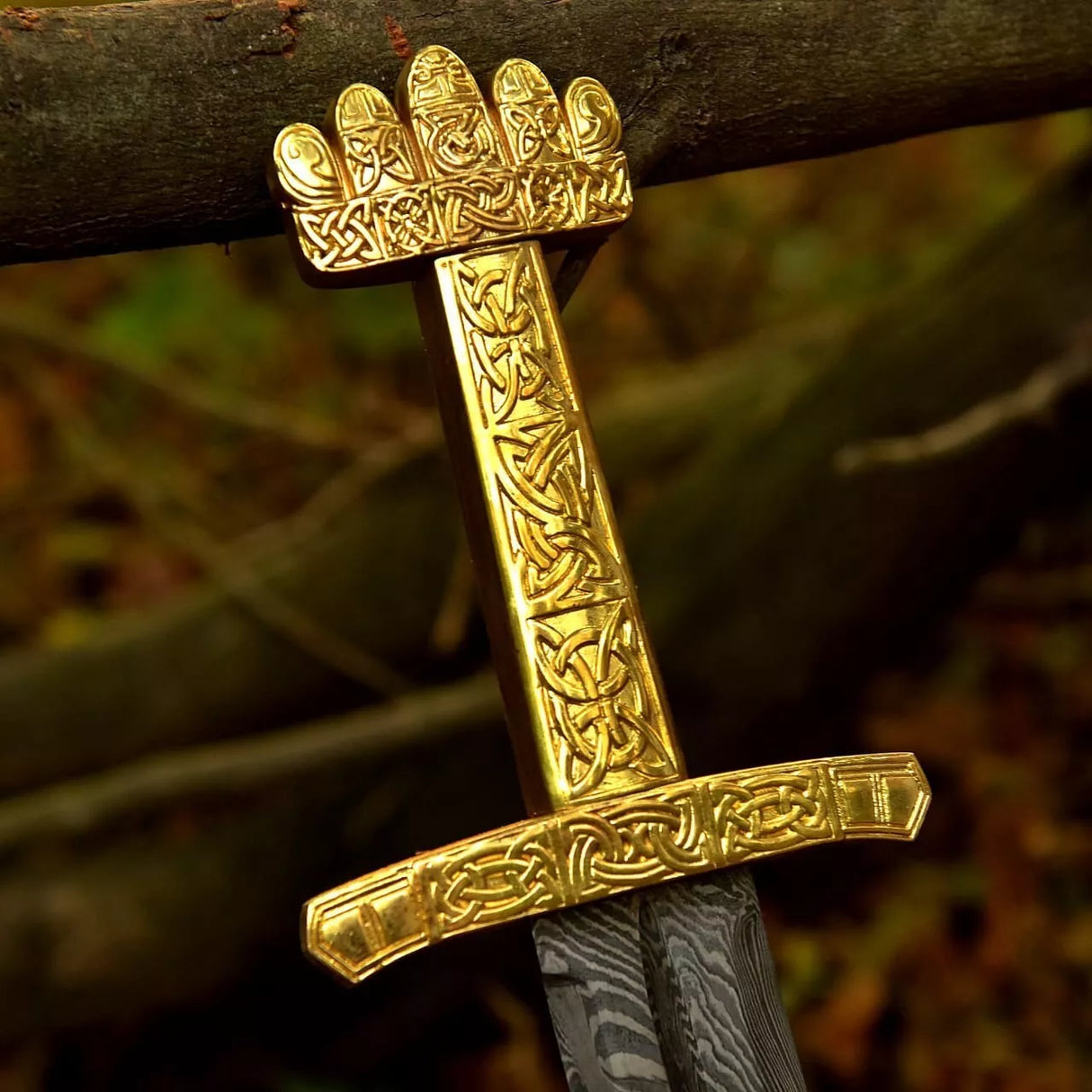 The Valhalla Wooden Damascus Sword-Tales of Valhalla