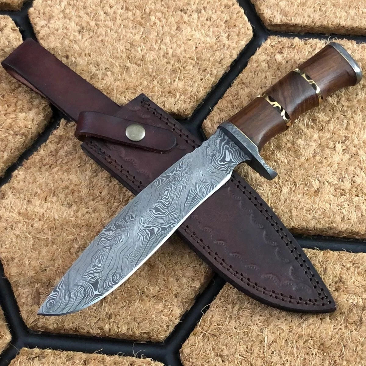 Hnottr Bowie Hunting Knife