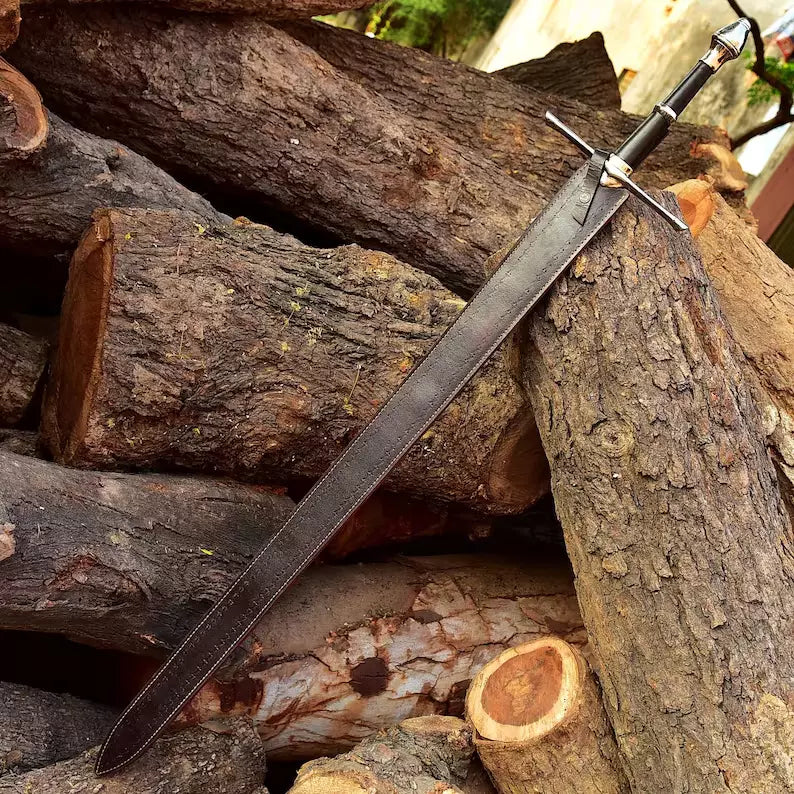 Elite Damascus Steel Long Sword-Tales of Valhalla